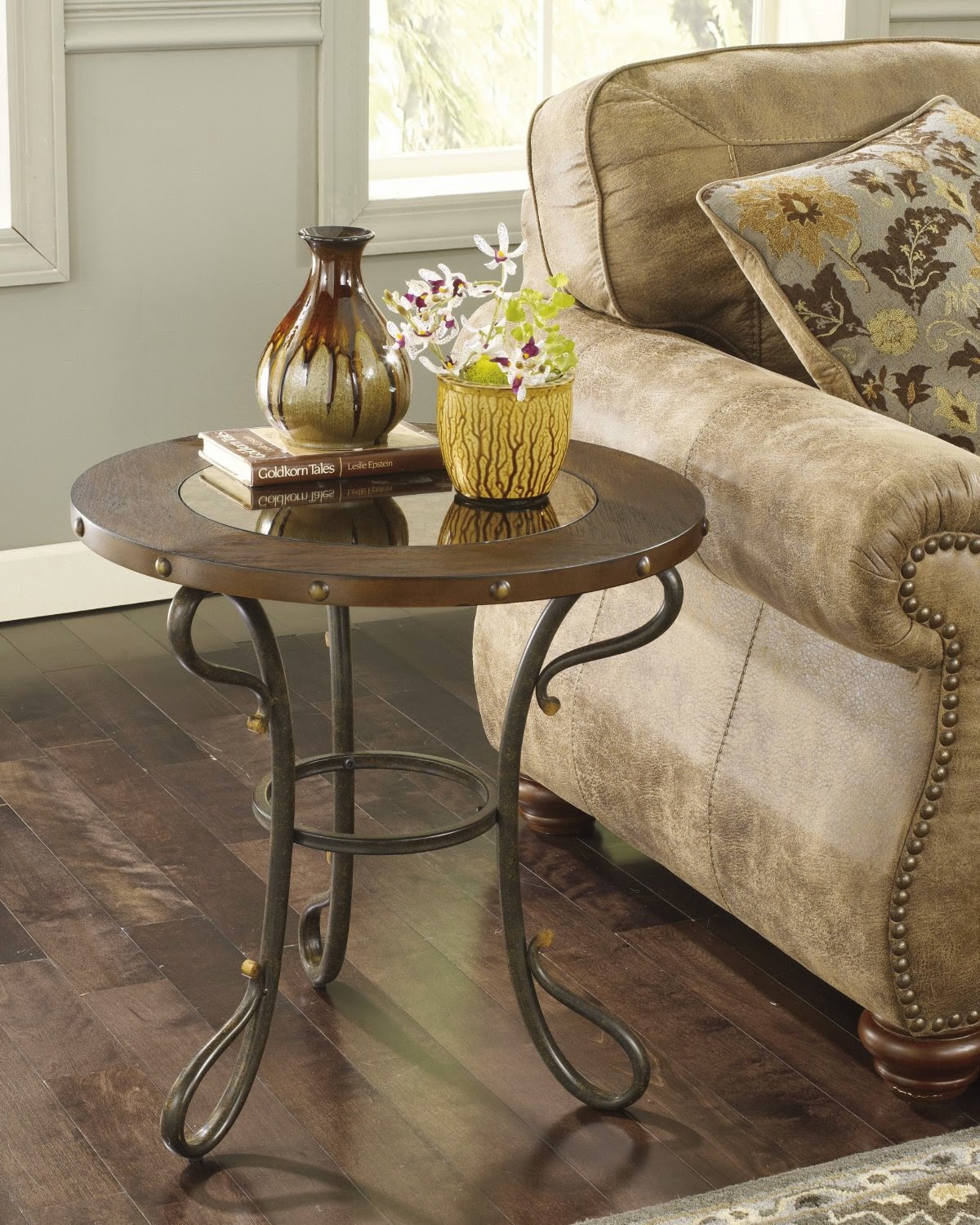 round end table