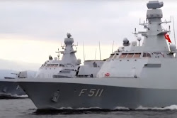 Kapal Perang Turki Kirim Sinyal "Pray for KRI Nanggala" Membuat Awak KRI SIM-367 Terharu