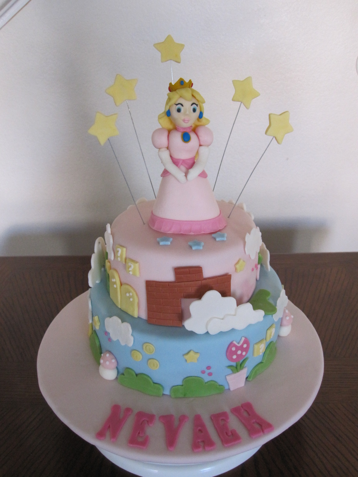 Baby Shower Cakes Princess Peach Cake