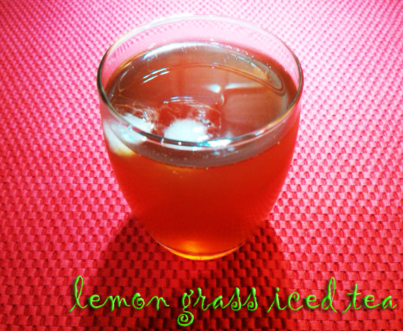 Lemon Grass Iced Tea