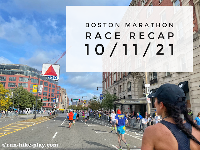 Boston Marathon Race Recap