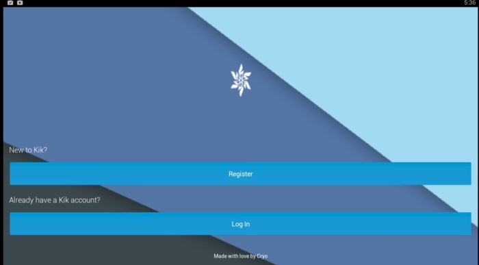 Crykik Modded Kik Messanger Crykik Apk