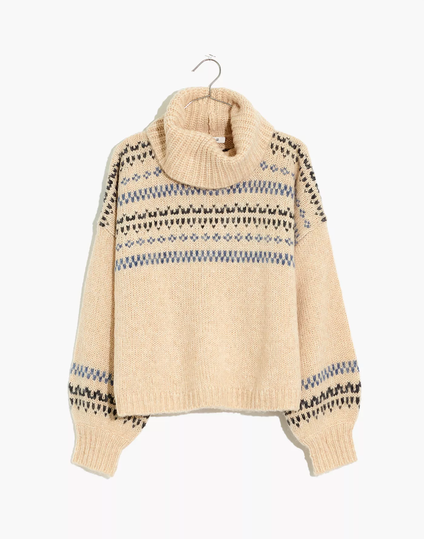 madewell shetland sweater
