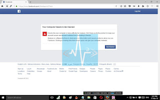 Cara Mengatasi Facebook Your Computer Needs To Be Cleaned ( Terkena Malware )