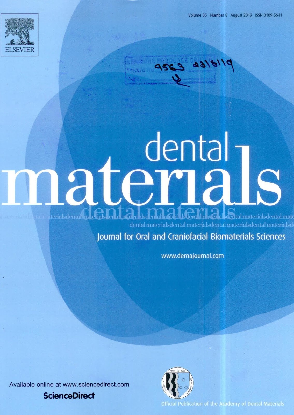 https://www.sciencedirect.com/journal/dental-materials/vol/35/issue/8
