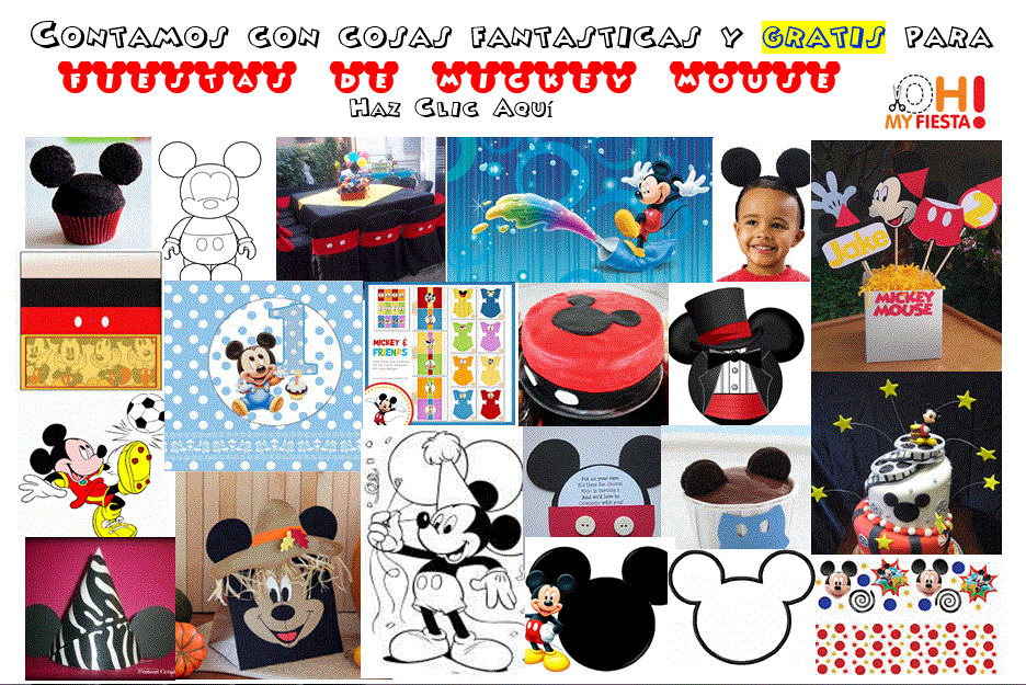 Ideas para la mejor fiesta de Mickey Mouse