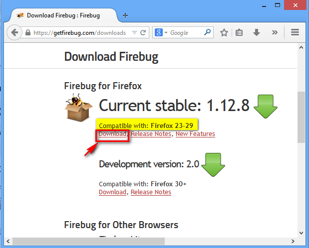 Firebug For Firefox 56