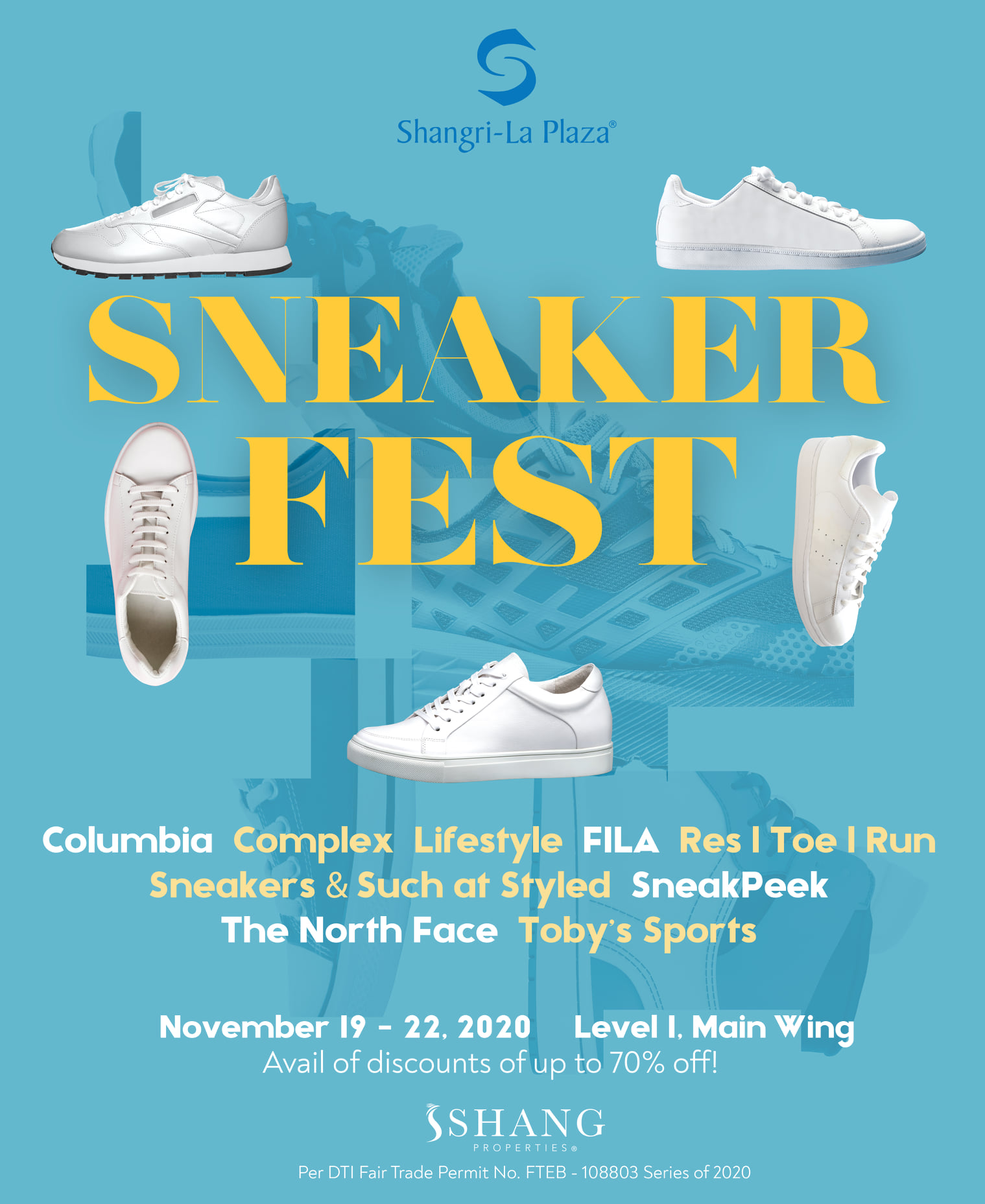 Manila Shopper Sneaker Fest at The Shang Nov 2020
