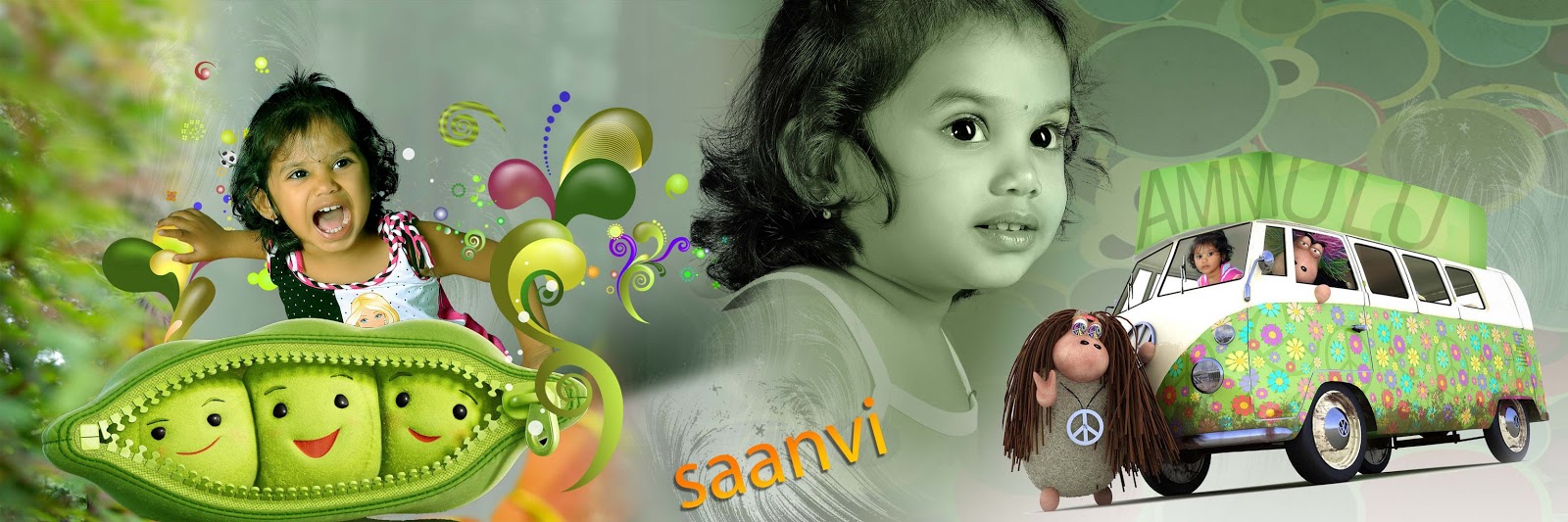 Download Almourad Film Baby Birthday Album Design 14x40 Psd Templates PSD Mockup Templates