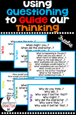 Teaching students to use questions to guide their thinking is a skill that takes time and practice. This hands on tool will help your students with generating questions using the 5 W plus H words. Teaching students to use questions to guide their thinking is a skill that takes time and practice. This hands on tool will help your students with generating questions using the 5 W plus H words. Here is the link on TPT: https://www.teacherspayteachers.com/Product/Question-Stem-Ring-for-the-5-Ws-plus-H-Freebie-3153734