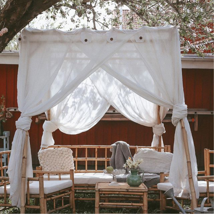 Pretty Summer Touches in an Idyllic Swedish cottage