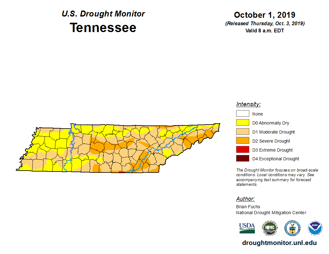 MWN Blog October 2019 Climate Data for Memphis, TN