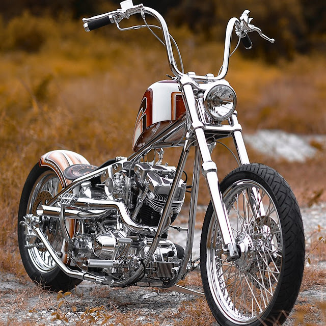 Harley Davidson Shovelhead By It'll Ride Choppers Hell Kustom