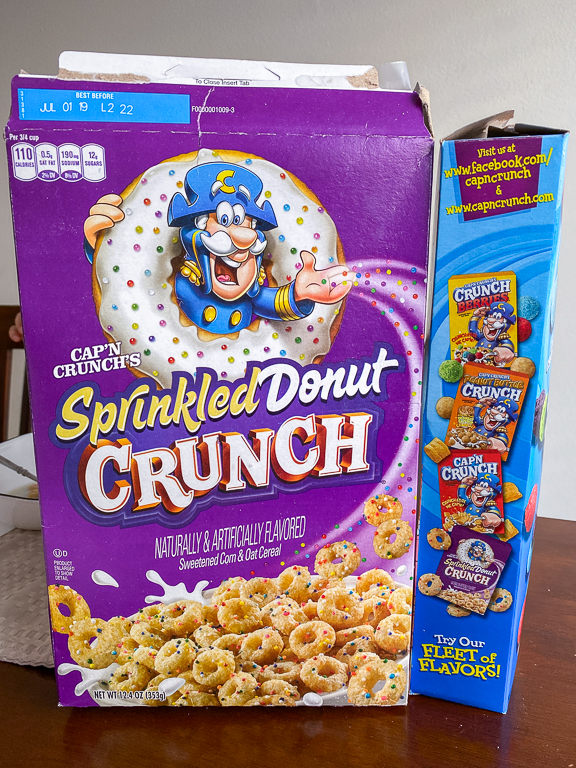 Tales of the Flowers Saturday Morning Cereals Cap'n Crunch's