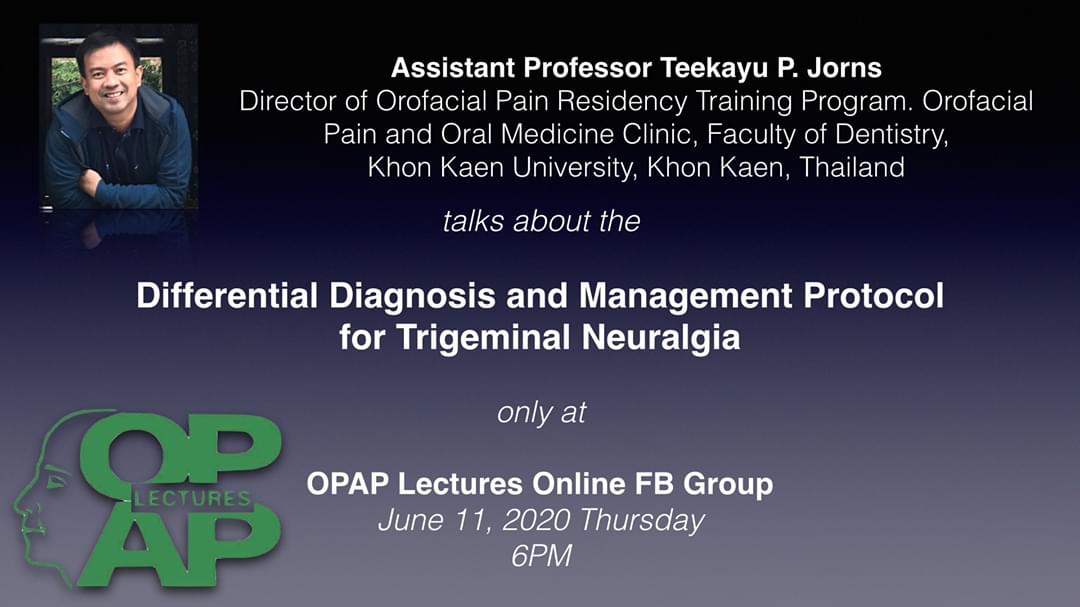 OPAP LECTURES ONLINE Differential Diagnosis and Management Protocol
