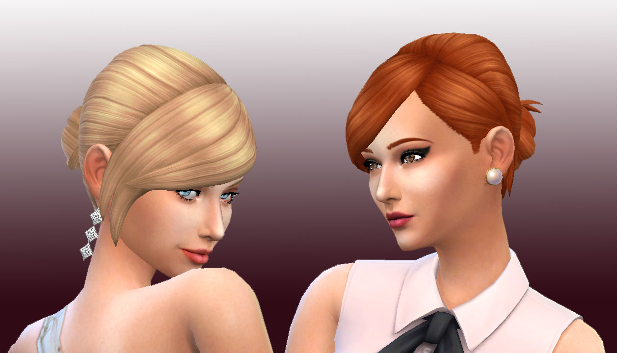 Messy bun cc sims 4 Messy bun cc sims 4