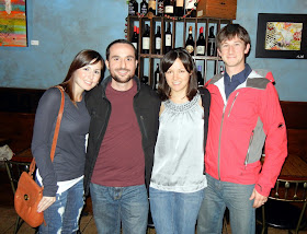 Friends at a wine bar in Houston, TX Friends at a wine bar in Houston, TX