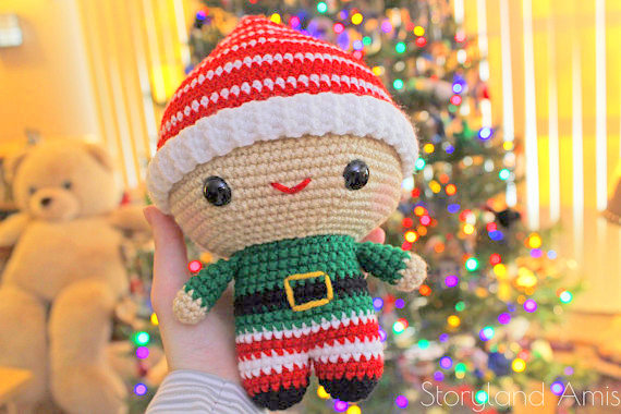 Christmas elf Crochet pattern (6)