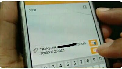 cara transfer sms banking bri ke mandiri