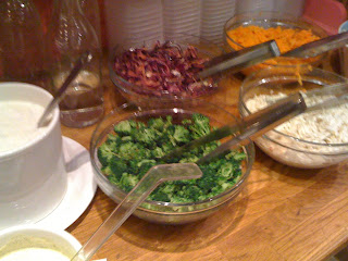 salladsbord - Favorit i repris: Hälsotallrik i Globen City