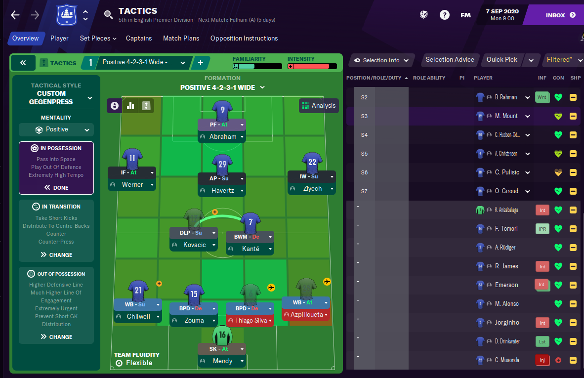 MrSpaceman's Best Football Manager 2021 Tactic  QUADRUPLE WINNING FM21  Tactic •