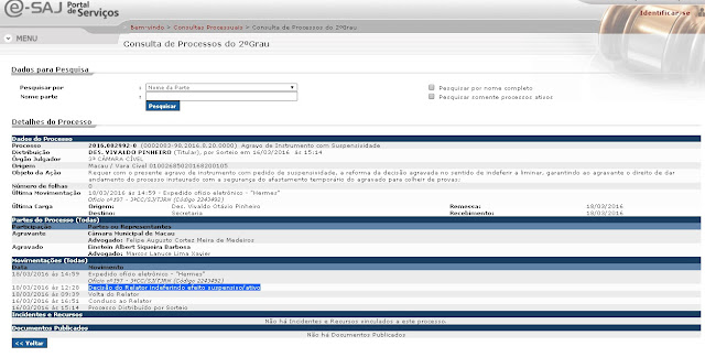 Decisão do TJRN é favorável à permanência de Einstein Barbosa na Prefeitura de Macau