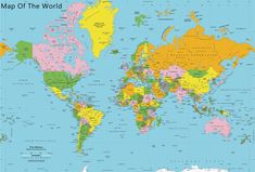 world map hd