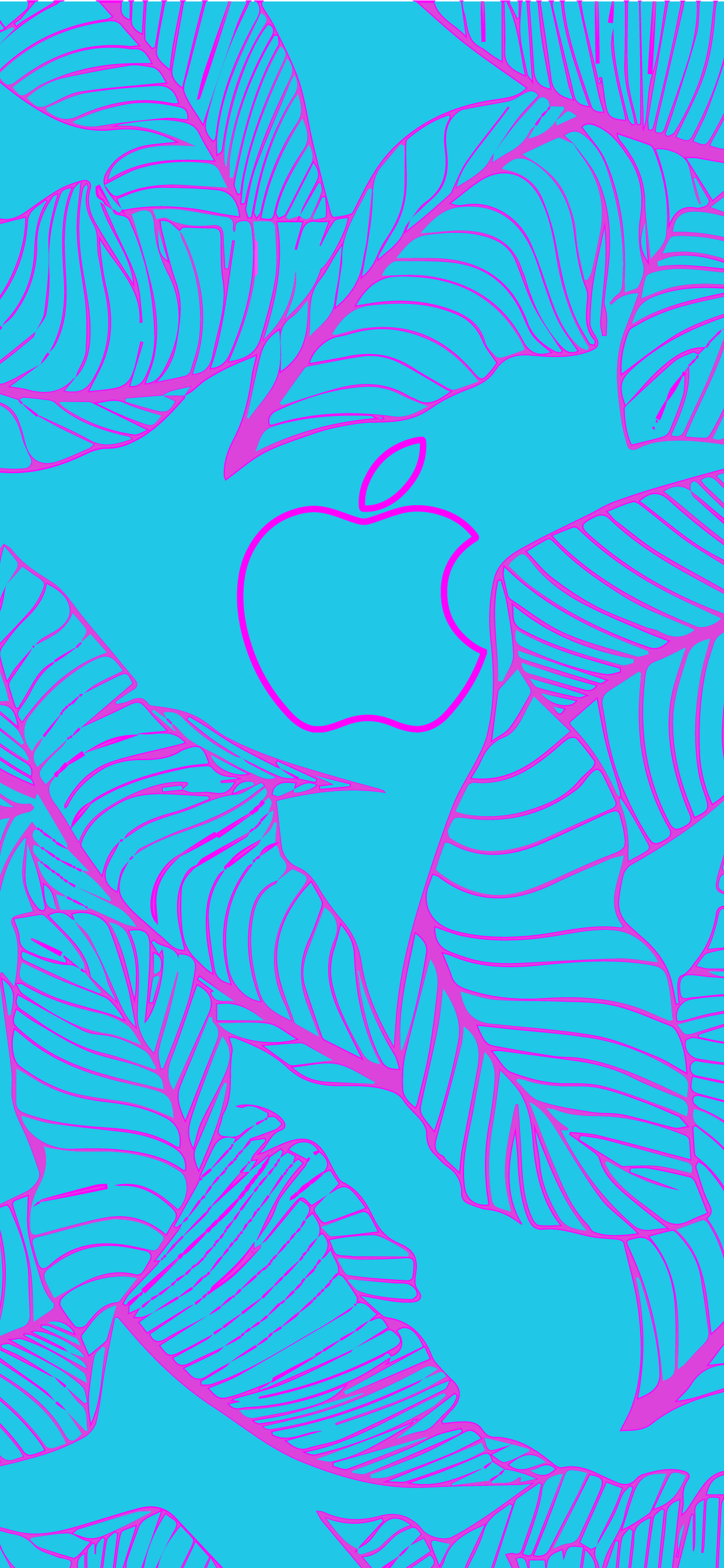 Wallpaper iphone - Aesthetic apple logo