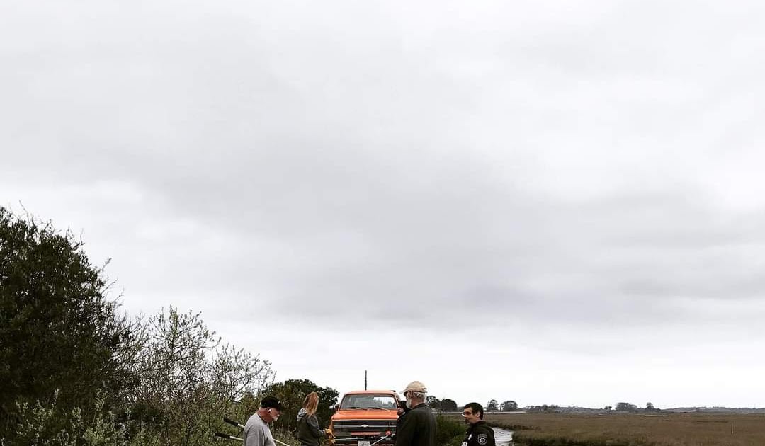 John Chiv EPD Ranger Gagnon and Timber Heritage Association clean up the Eureka Slough