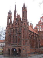 Vilnius St Annen Kirche