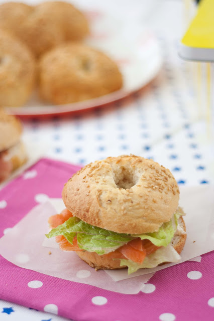 Bagels clasicos con sesamo_2