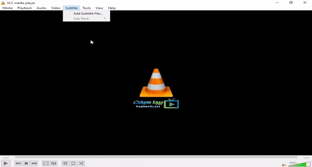 تشغيل برنامج مشغل الفيديو vlc