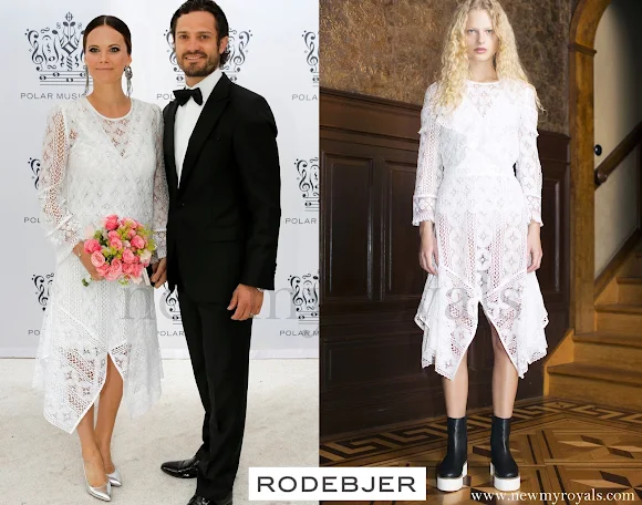 Princess Sofia wore Rodebjer Lace Dress - AW16
