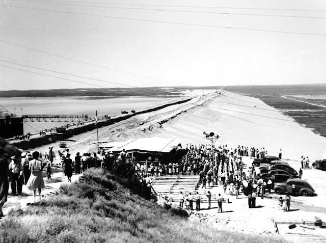 Kingsley Dam dedication ceremony, 22 July 1941 worldwartwo.filminspector.com