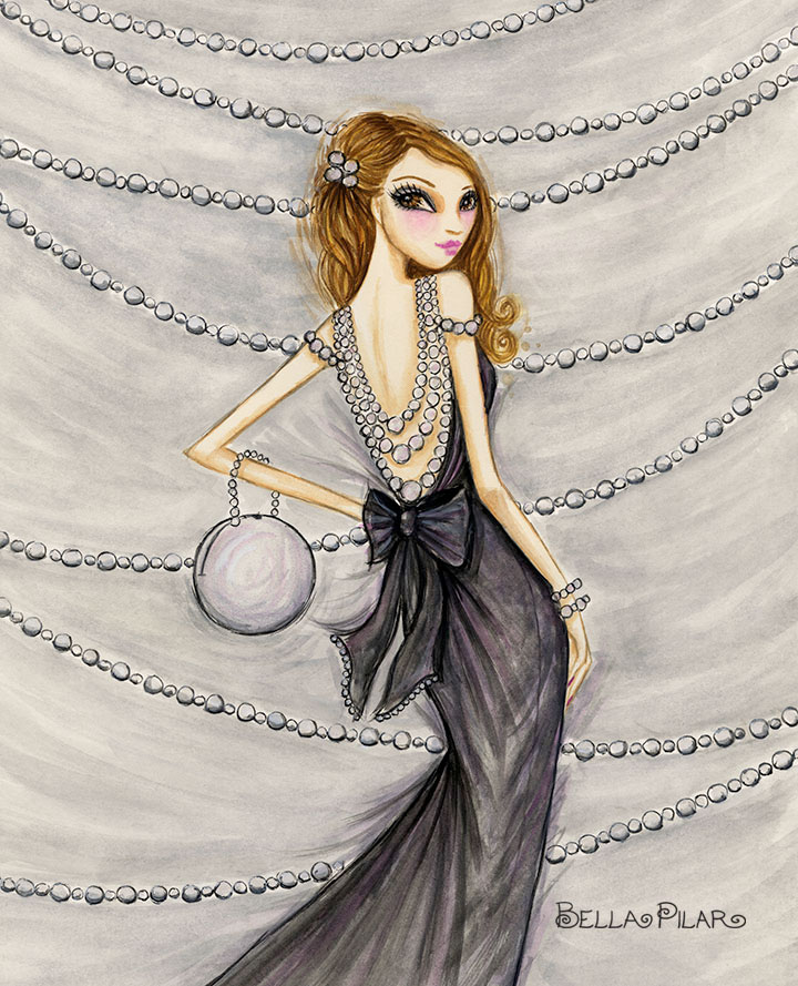 bellapilarstudio Pretty In Pearls