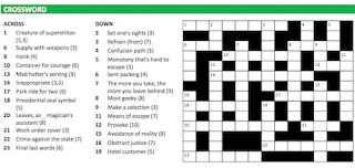printable crossword