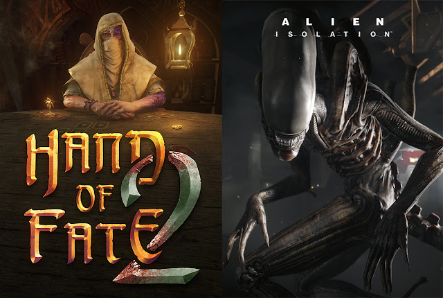 Alien: Isolation y Hand of Fate 2 ya se pueden descargratis en Epic Games Store.