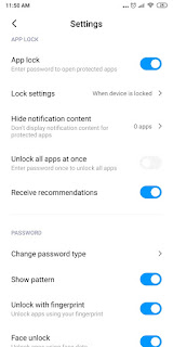 app lock smartphone