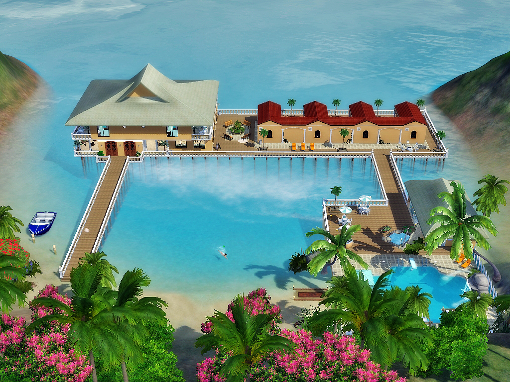 Sunrise Pier Resort Via Sims