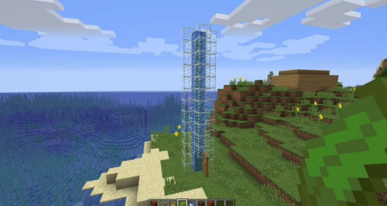 How to Make a Water Elevator in Minecraft