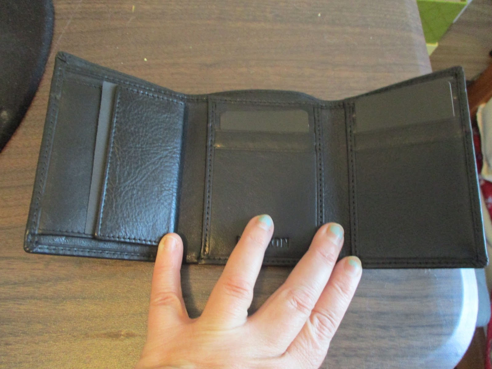 Missy's Product Reviews : TrendHim Lucleon Black TriFold Wallet & Casio ...