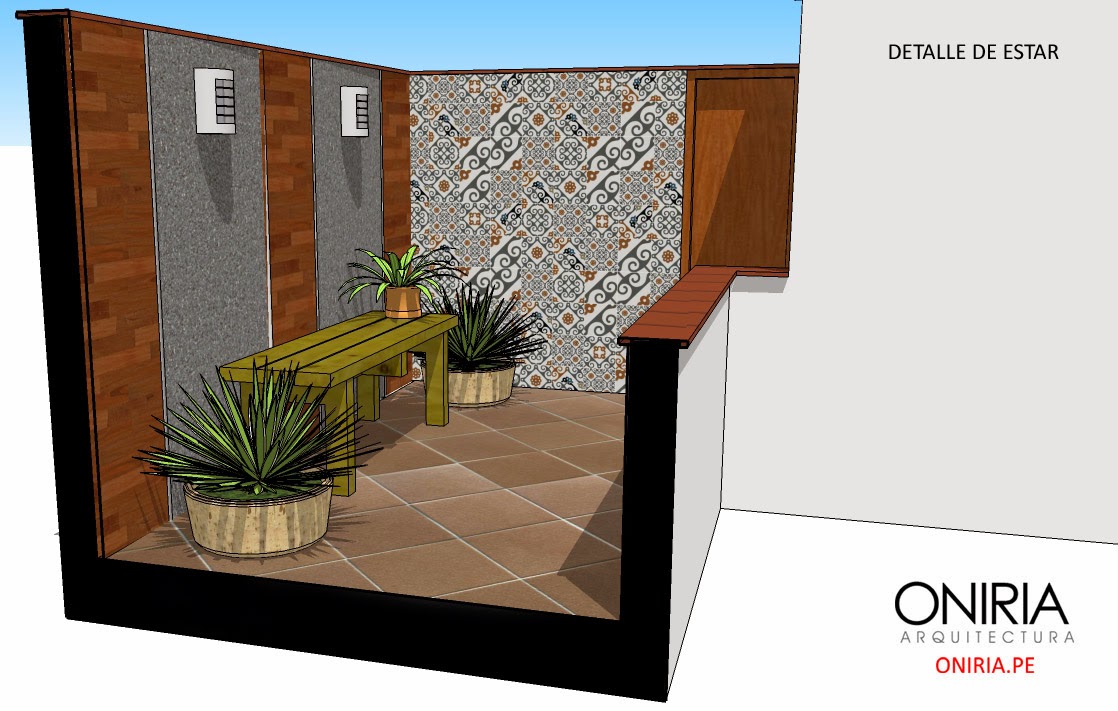 Diseño de Terraza en Azotea