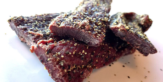 black peppered beef jerky