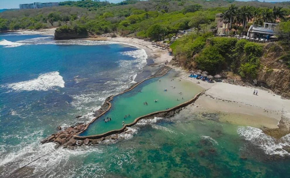 Puerto Vallarta: Alberca de Agua de mar más hermosa de México en Punta Mita