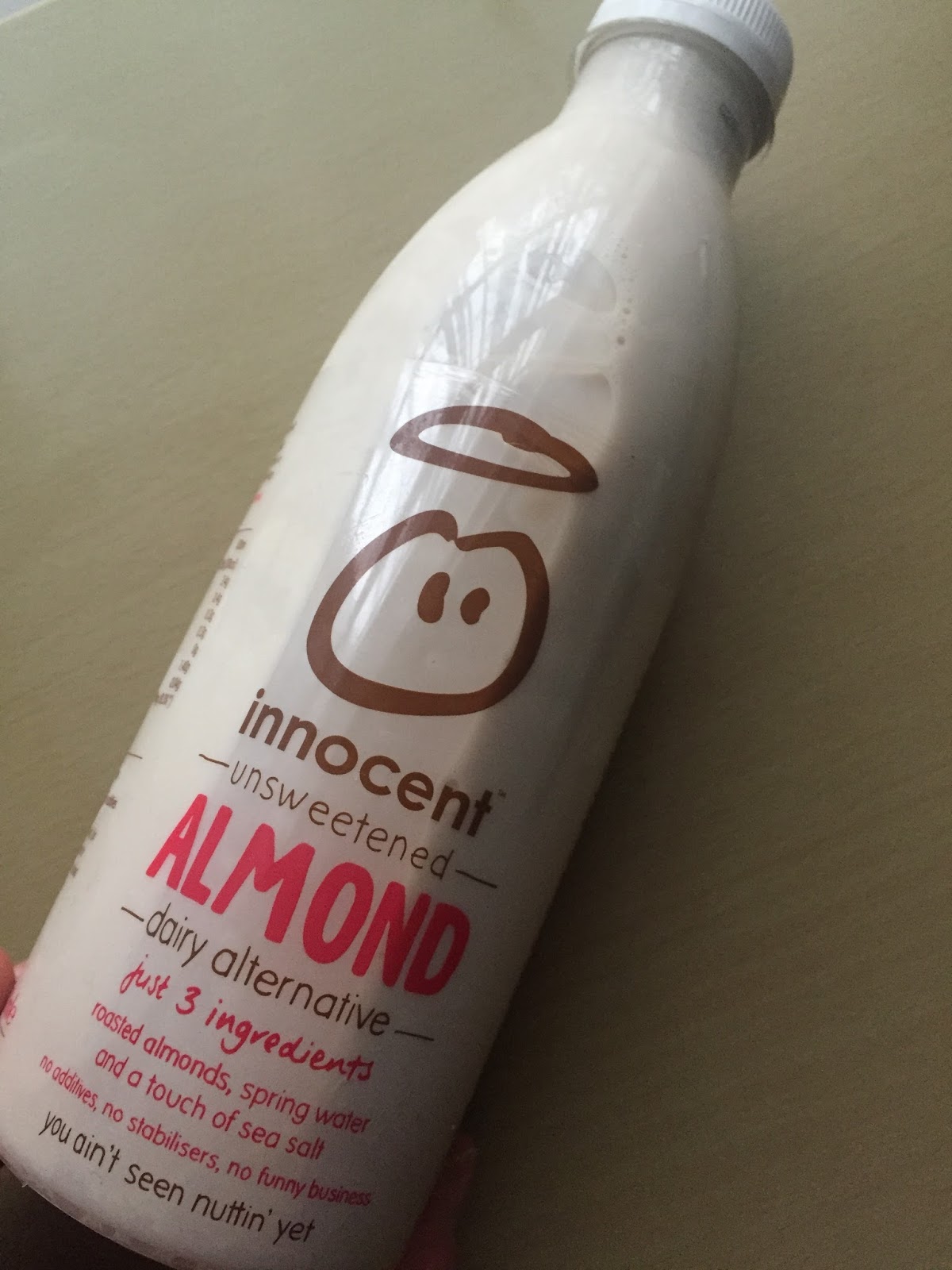 Innocent Dairy Free Almond Milk Review