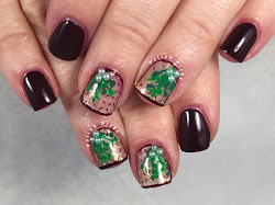mistletoe nail nails