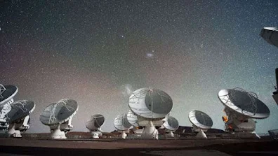 ALMA Observatory in Northern Chile.