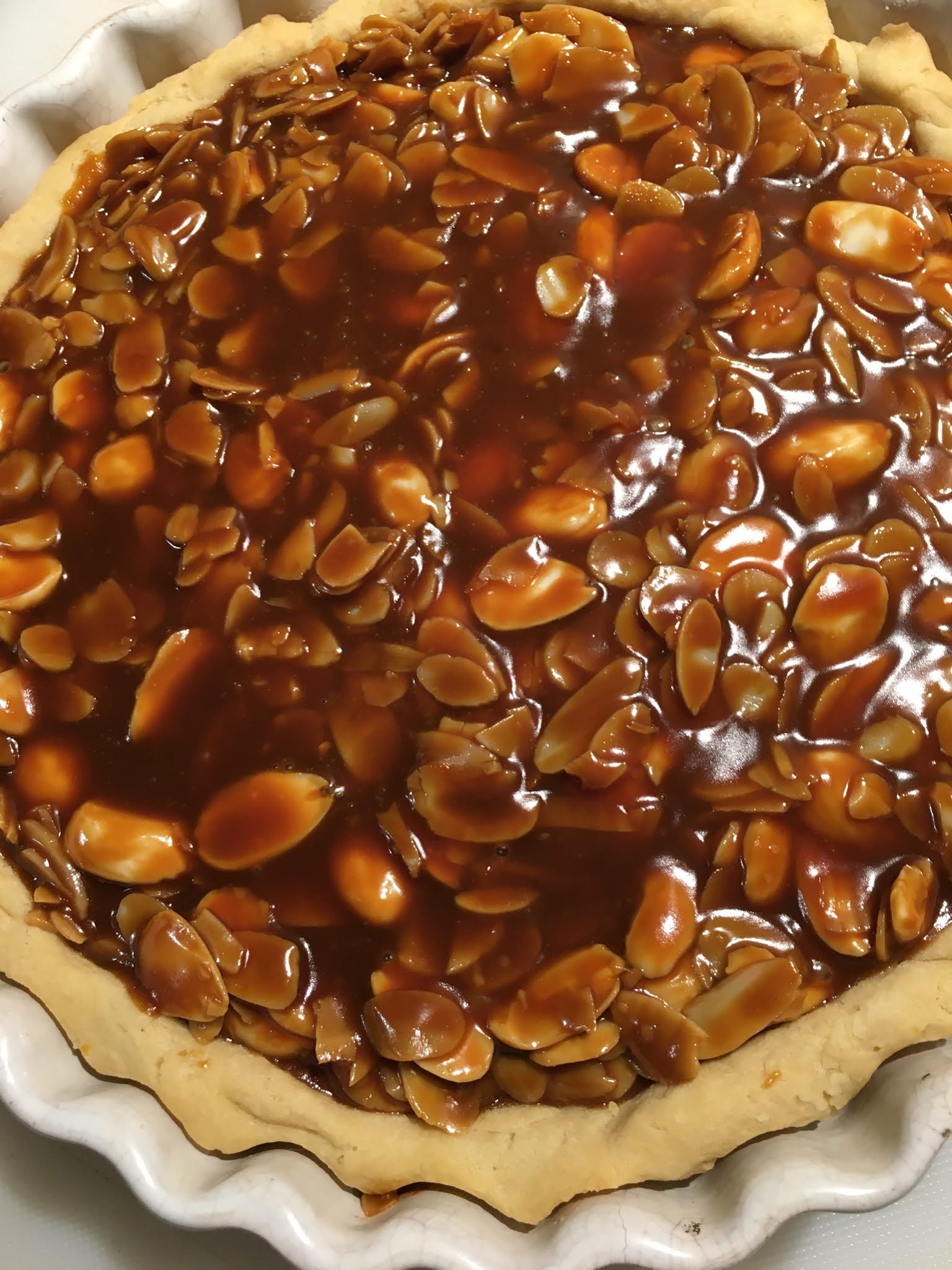 Caramelized-Honey Nut and Seed Tart Recipe