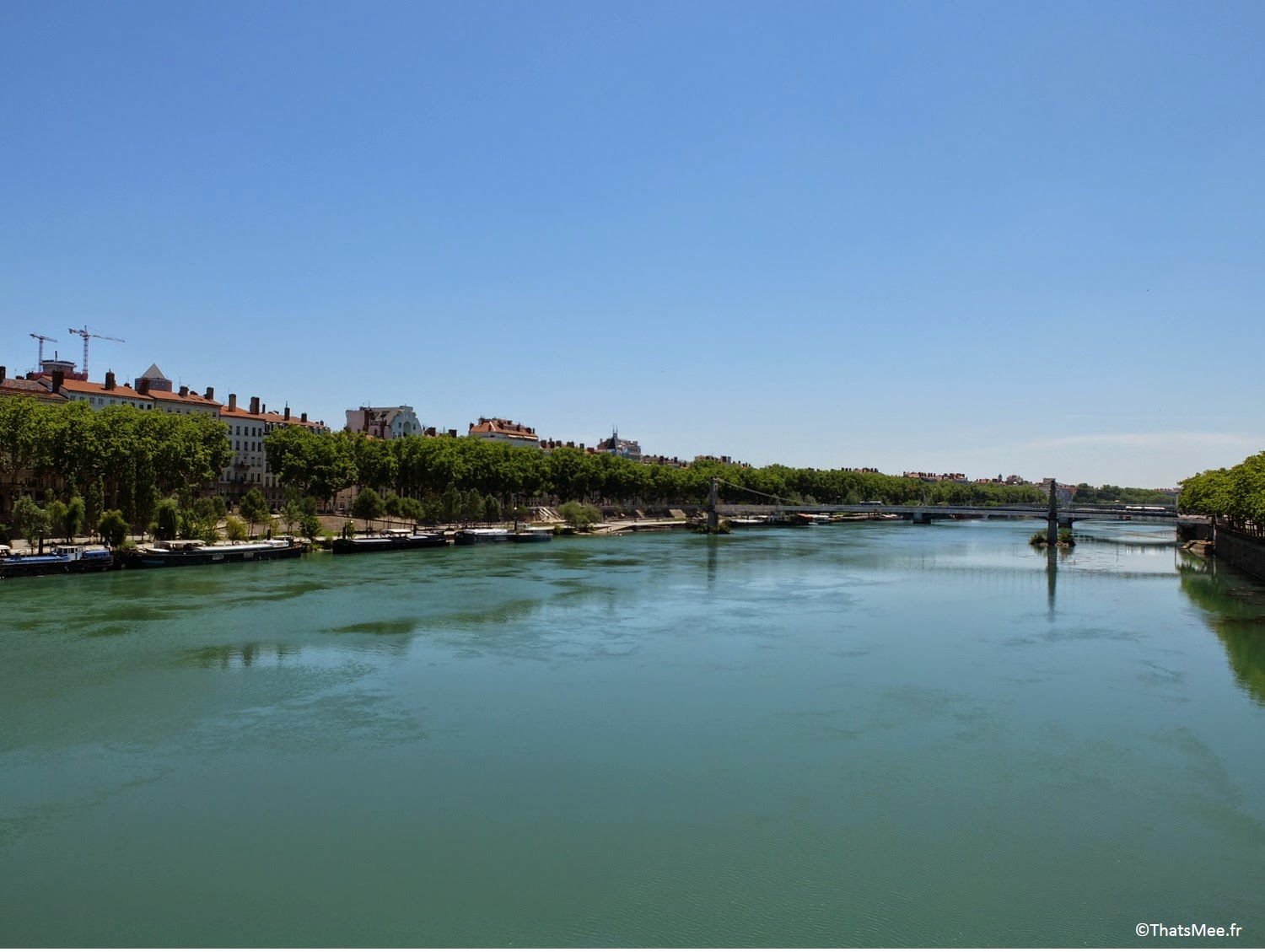 Balade sur la Saône en aviron rivière affluent Rhône Lyon visiter ThatsMee.fr