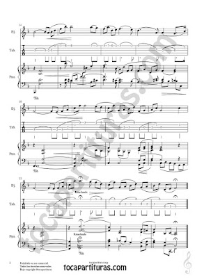 2 Banjo Tablatura y Partitura de Punteo Tablature Sheet Music for Banjo Tabs Music Scores PDF/MIDI de Banjo